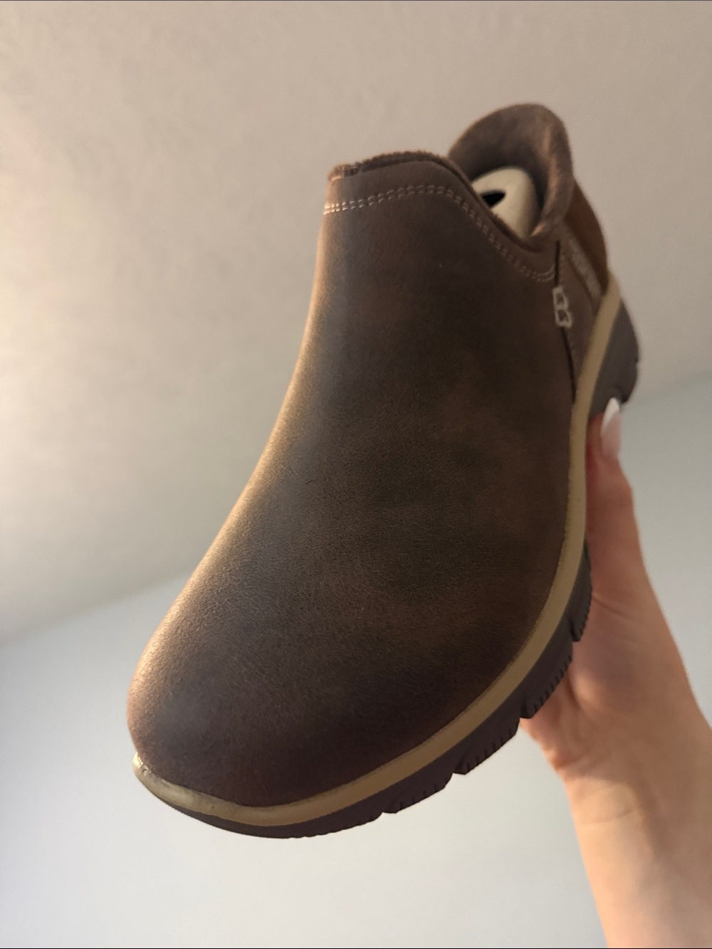 Skechers Brown Slip-On Shoe - Picture 4 of 11